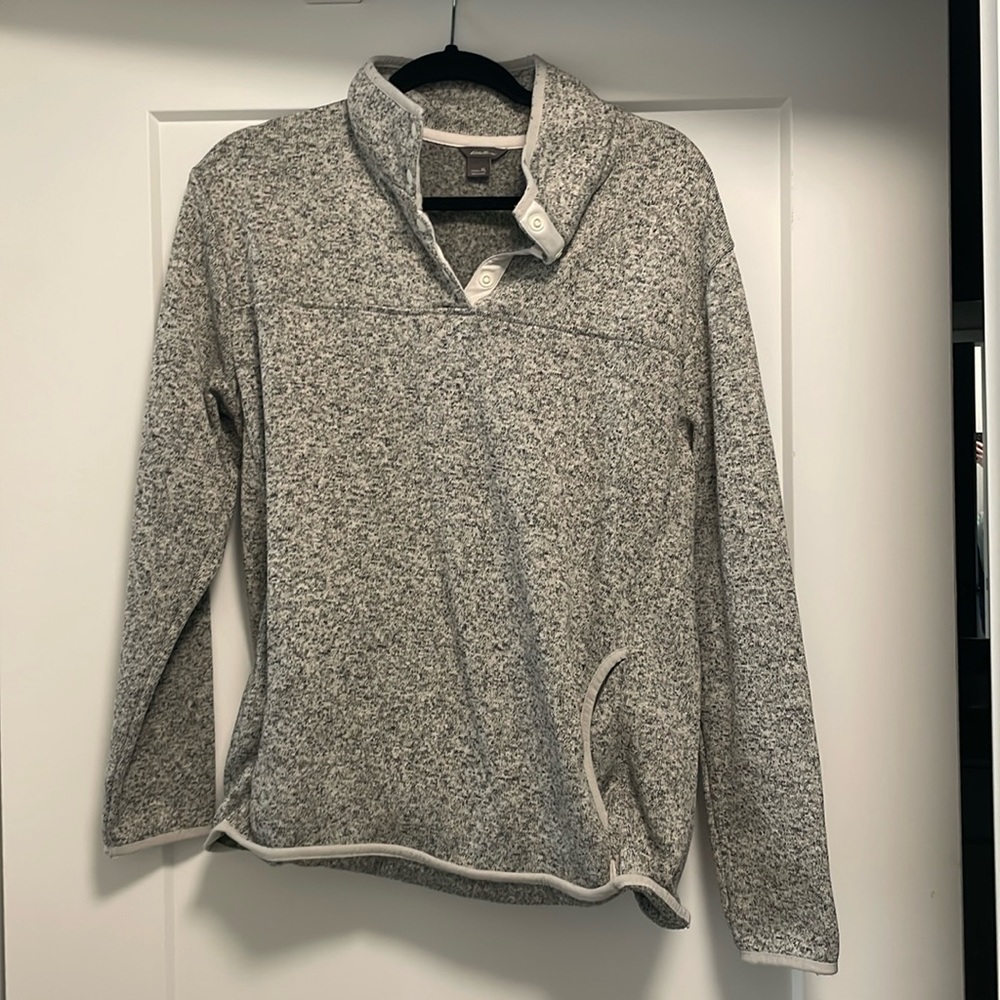 Eddie Bauer Quarter Button Pullover